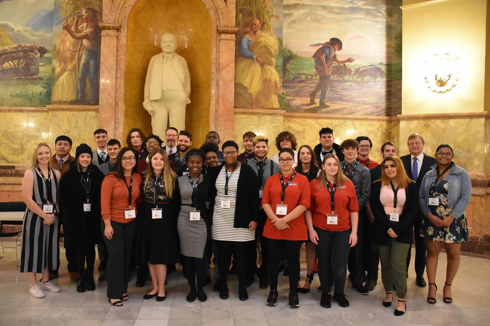 JAG-K Students at Capitol